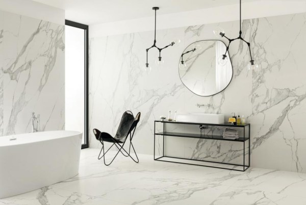 tubadzin monolith specchio carrara